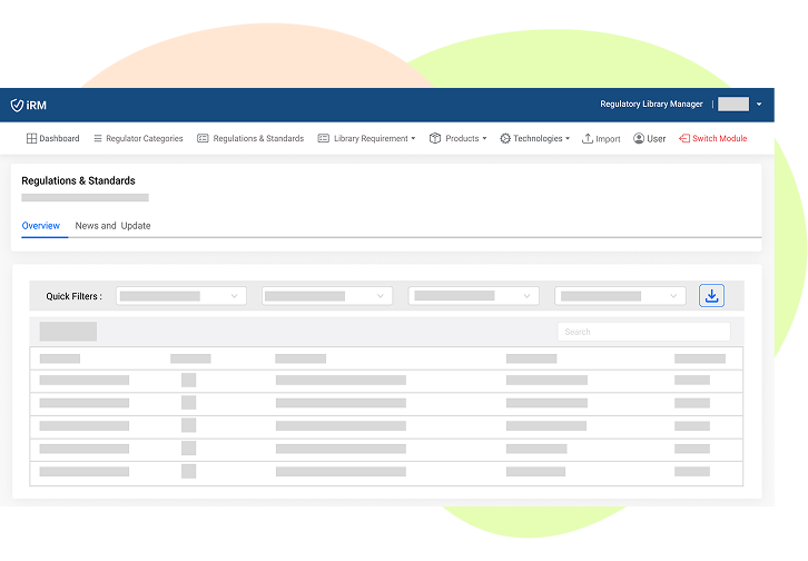 Regulatory Library Manager